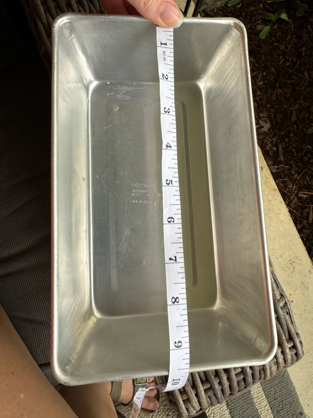 Vintage Century Aluminum Ware Loaf Pans Set of 2 Made in USA Bread Baking